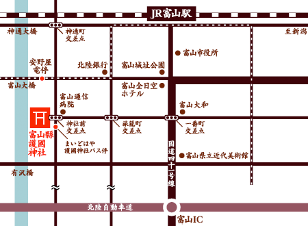 護国神社マップ